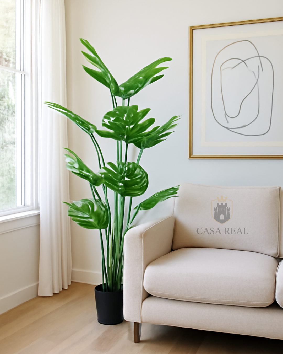 Planta Artificial Mata Costilla De Adán X10 150cm