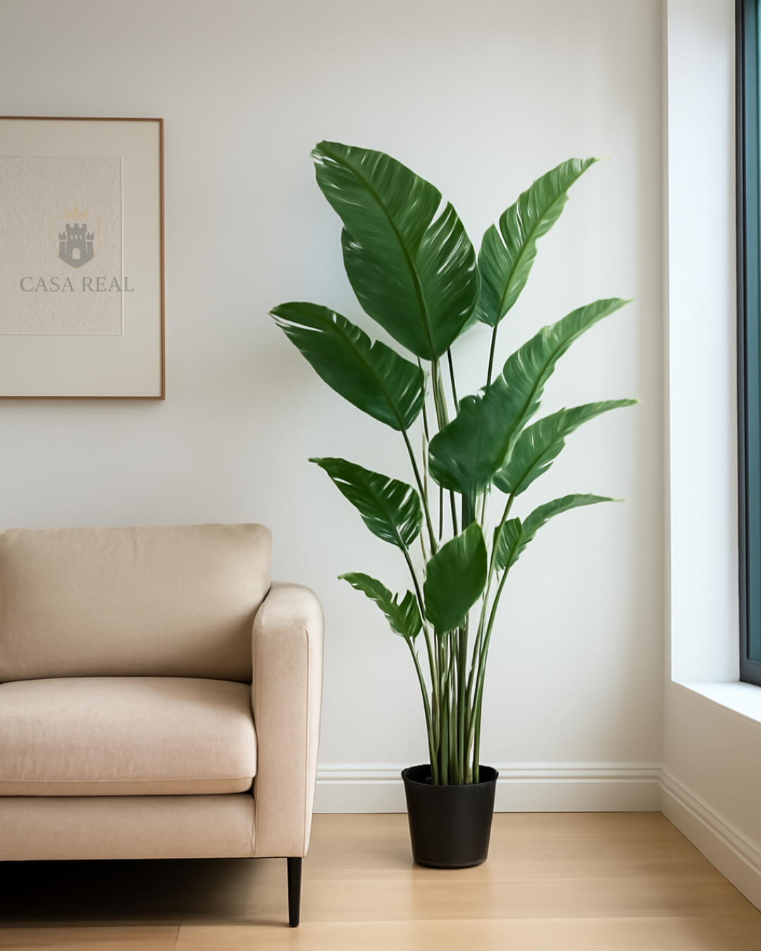 Planta Artificial Mata Costilla De Adán X12 180cm