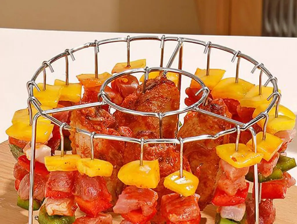 Parrilla Para Air Fryer (Asa Tus Mejores Pinchos)