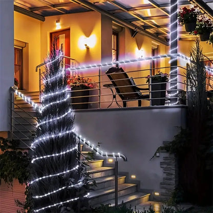 Luz Lineal Navidad Panel Solar🔥