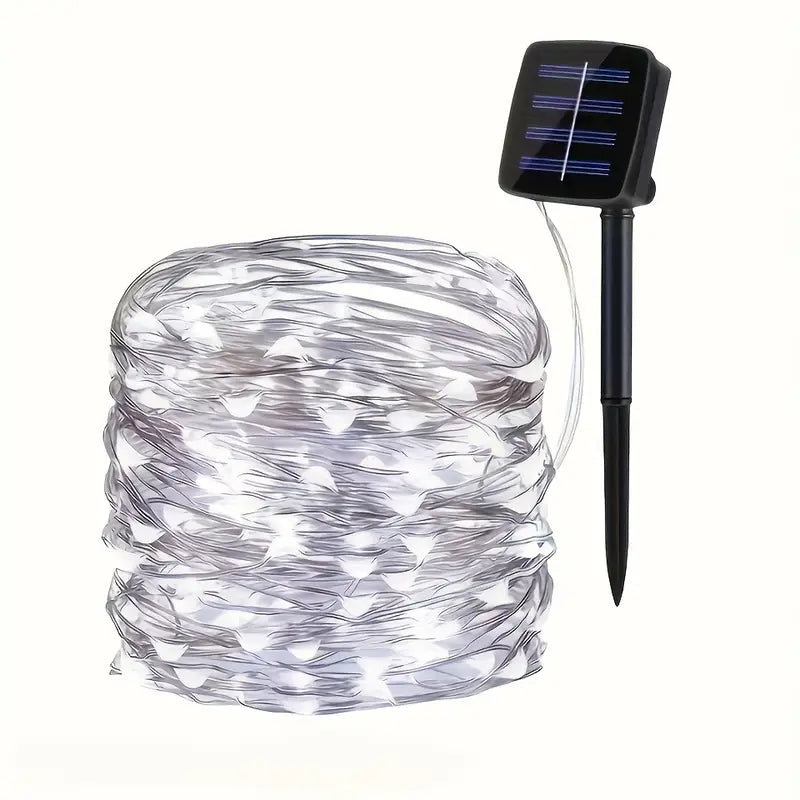 Luz Lineal Navidad Panel Solar🔥