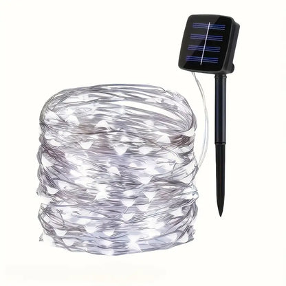 Luz Lineal Navidad Panel Solar🔥
