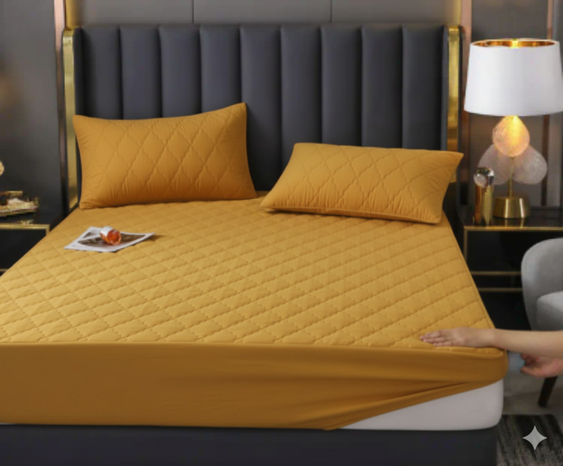 Protector Colchón (Obsequio 2 Fundas Para Almohada)