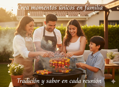 Parrilla Para Air Fryer (Asa Tus Mejores Pinchos)