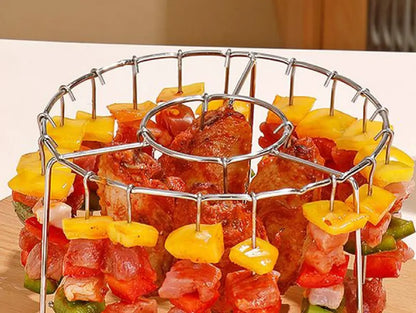 Parrilla Para Air Fryer (Asa Tus Mejores Pinchos)